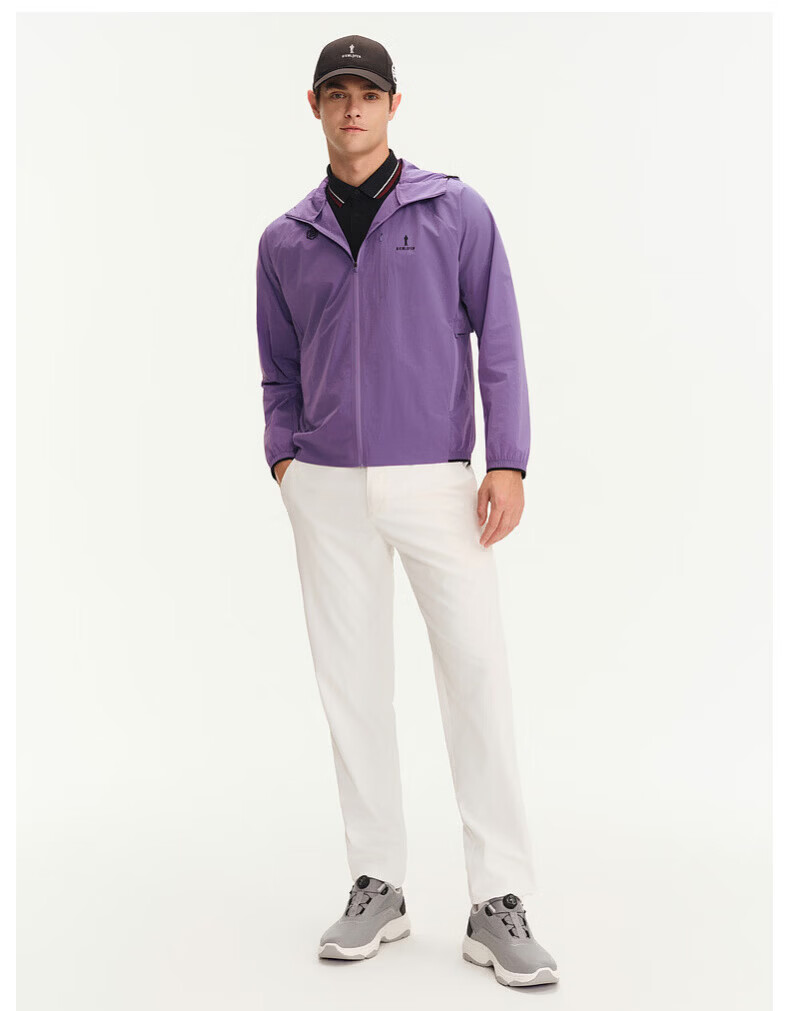 Biyinlefen Golf [UV Protection] 2026 Spring New Men's Lightweight Breathable Sun Protection Skin Jacket Sports Casual Coat 9